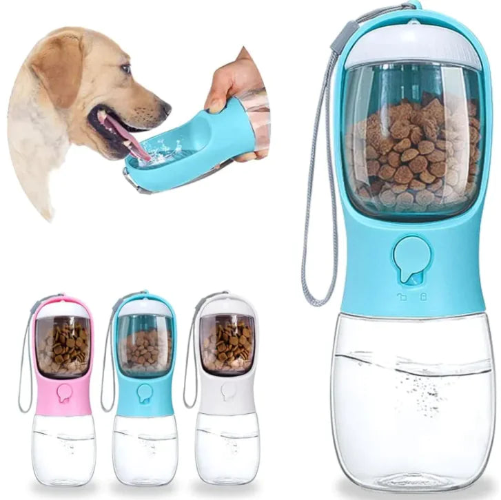 3 in 1 Portable Dog Water Bottle