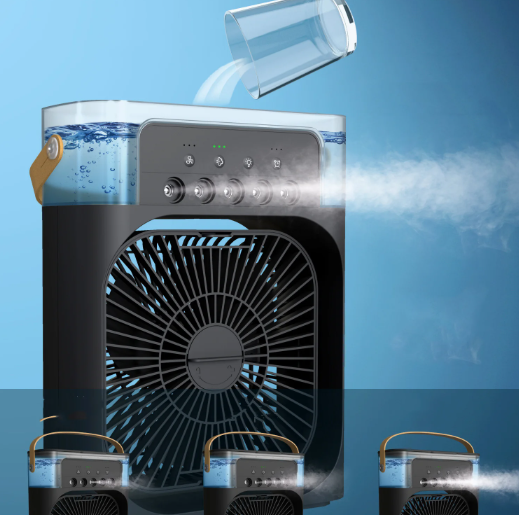 3-in-1 USB Cooling Fan & Humidifier