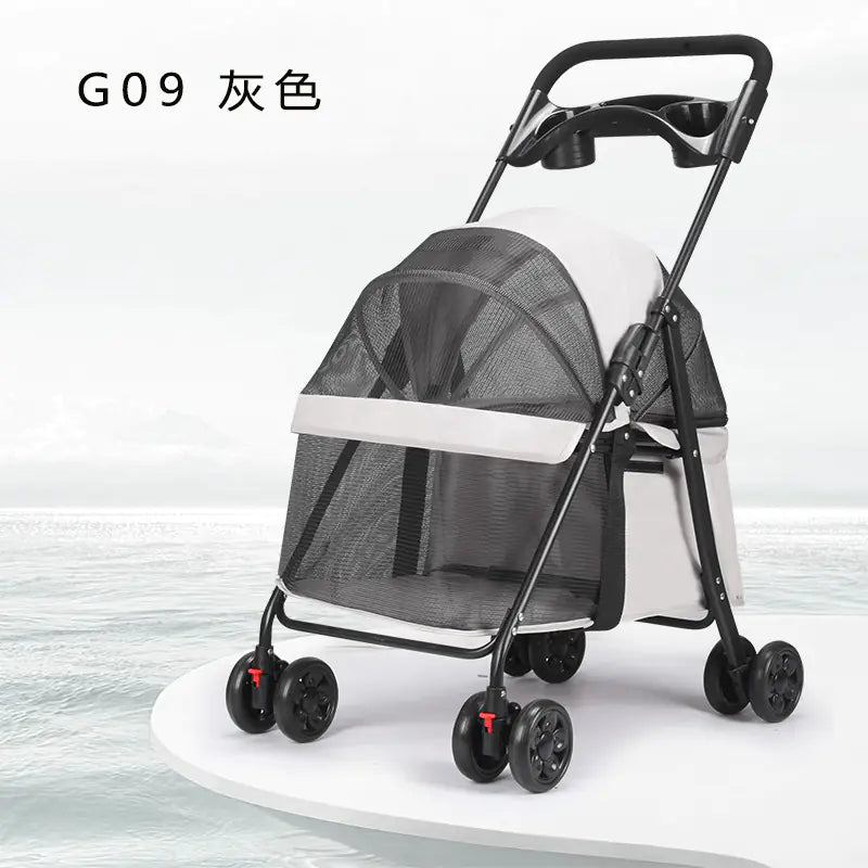 Pet Stroller for Small Dogs and Cats